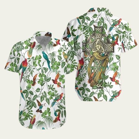 Irish saint patricks day hawaiian shirt