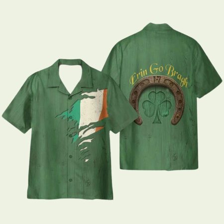 Irish St Patrick’s Day Erin Go Bragh Hawaiian Shirt