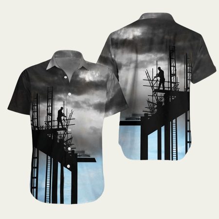 Ironworker ironworker hawaiian shirt