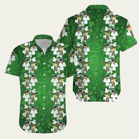 Ironworker Shamrock Happy Saint Patrick’s Day Hawaiian Shirt