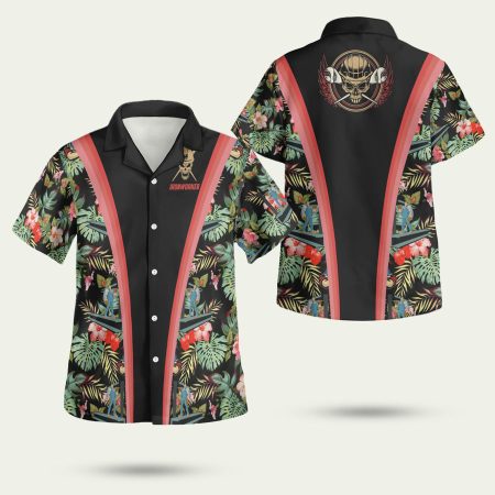 Ironworker Skull Hawaiian Shirt