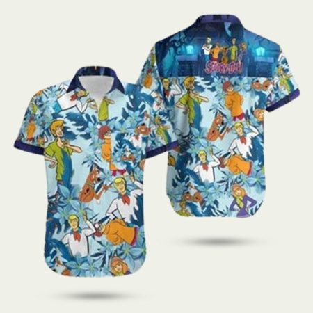 Island scooby doo summer hawaiian shirt
