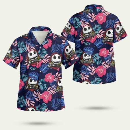 Jack Skellington Tropical Hawaiian Shirt