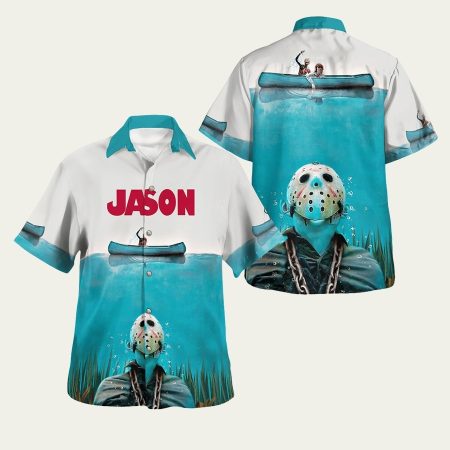 Jason voorhees sank under the sea hawaiian shirt