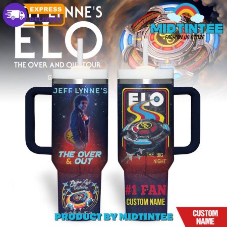 Jeff Lynne Electric Light Orchestra Customized  30oz or 40oz Tumbler With Handle HG