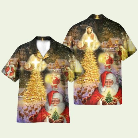 Jesus Is The Magic Of Christmas Hawaiian Shirt