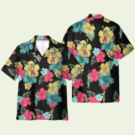 Jim Carrey In Ace Ventura Pet Detective Movie Cosplay Costume Hawaiian Shirt