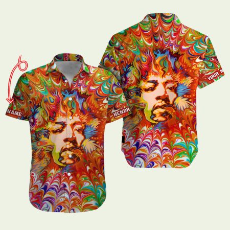 Jimi Hendrix Hawaiian Shirt