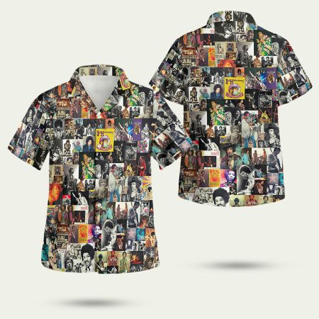 Jimi Hendrix Hawaiian Shirt