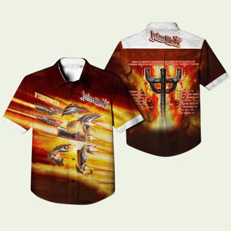 Judas Priest Firepower Hawaiian Shirt