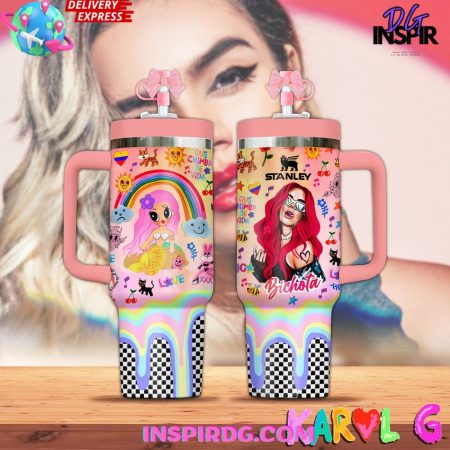 Karol G Bichota Special Edition  30oz 40 oz Tumbler With Handle HG Cup