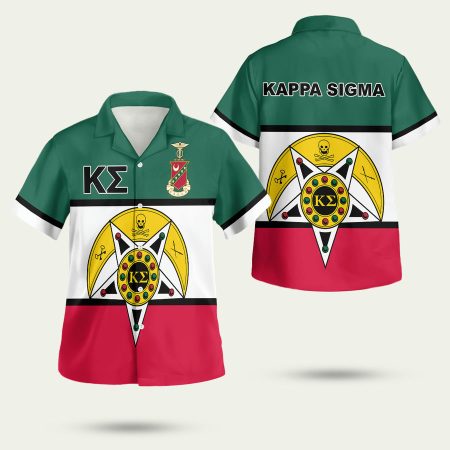 Kappa Sigma The Star And Crescent Hawaiian Shirt