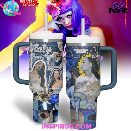 Katy Perry Iconic Collage  30oz 40 oz Tumbler With Handle HG Cup