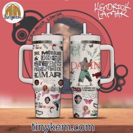 Kendrick Lamar Damn 30oz or 40oz Stainless Steel Tumbler With Handle HG