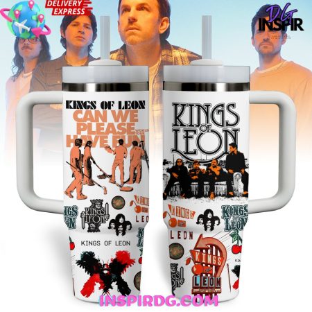 Kings of Leon Rock Band 30oz or 40oz Stainless Tumbler With Handle NVA