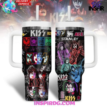 Kiss Band 2025  30oz 40 oz Tumbler With Handle HG Cup