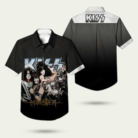 Kiss Monster Hawaiian Shirt