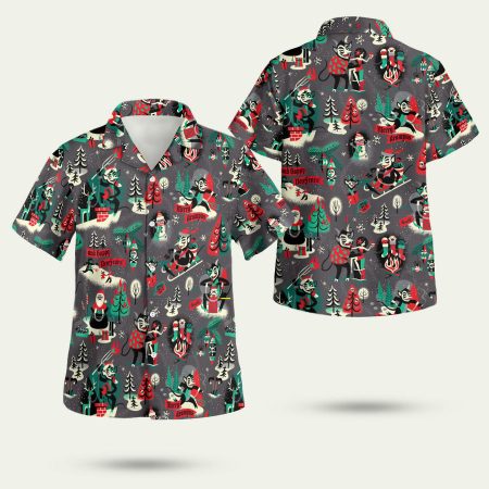 Krampus Merry Christmas Hawaiian Shirt