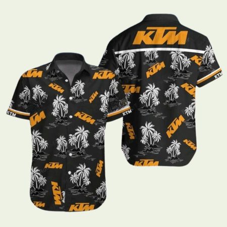 Ktm Sportmotorcycle Hawaiian Shirt