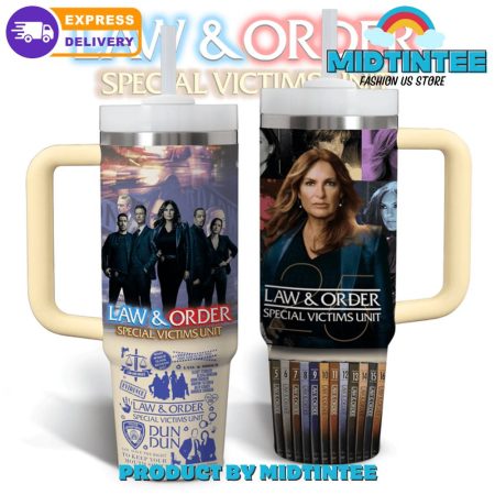 Law & Order Special Victims Unit TV Series  30oz or 40oz Tumbler With Handle HG