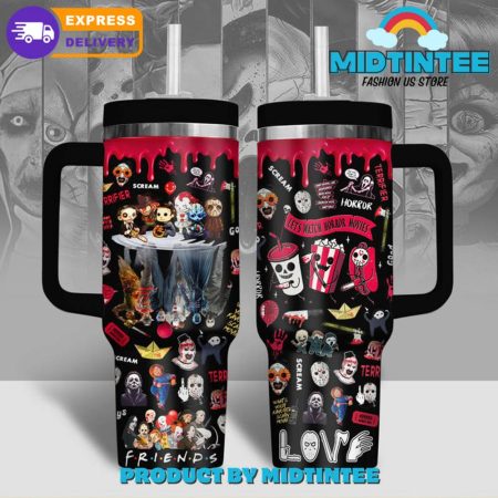 Let’s Watch Horror Movies  30oz or 40oz Tumbler With Handle HG