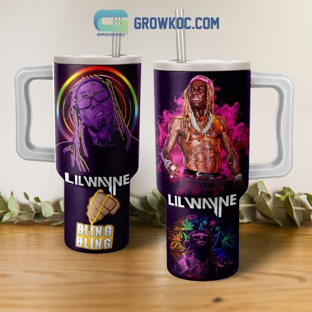 Lil Wayne Cash Money Records 30oz or 40oz Stainless Tumbler With Handle NVA
