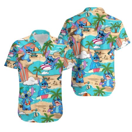Lilo And Stitch Disneyworld Hawaiian Shirt