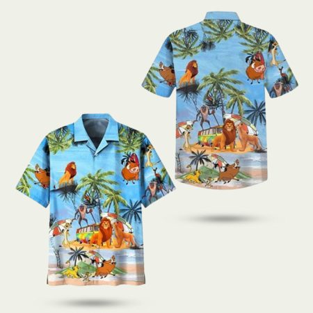 Lion King Movie Tropical Hawaiian Shirt