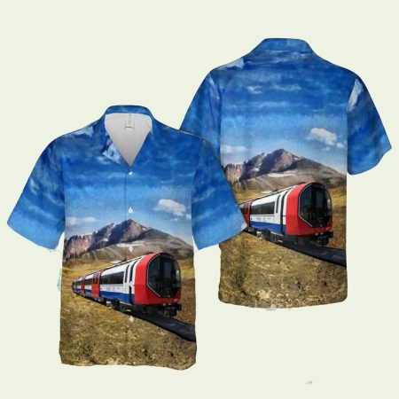 London Underground Train Hawaiian Shirt
