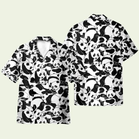 Lovely Panda Funny Hawaiian Shirt