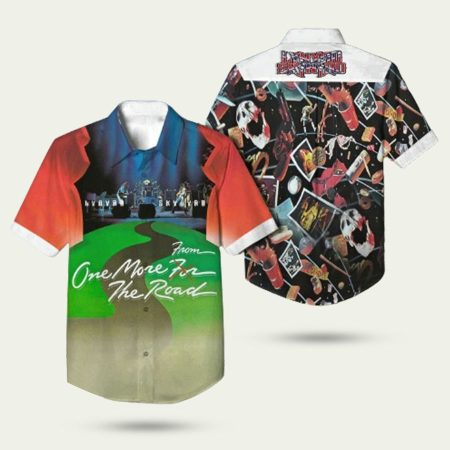 Lynyrd Skynyrd One More From The Road Album Cover Hawaiian Shirt