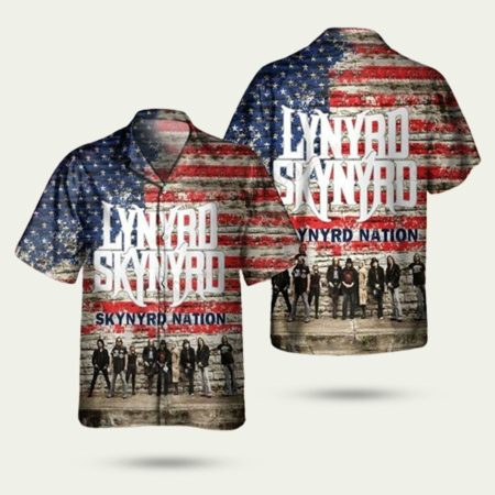 Lynyrd Skynyrd Sky Nation Album Hawaiian Shirt