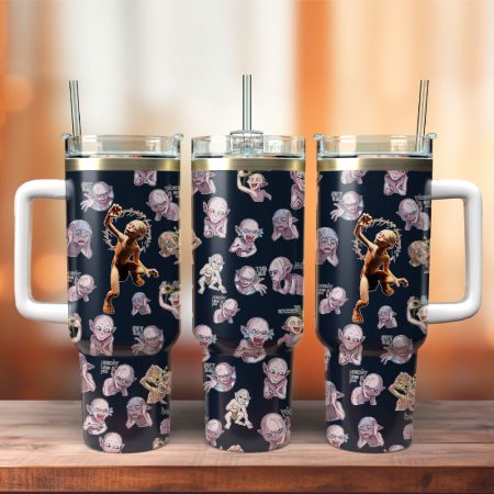 The Lord Of The Rings Movie Custom  Quencher 40oz Stainless Steel Tumbler HG With Handle