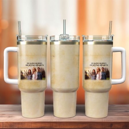 Heartland TV Series  Custom Quencher 30oz or 40oz Stainless Steel Tumbler With Handle HG