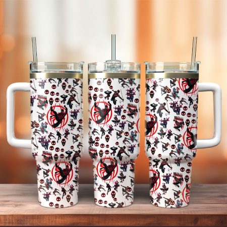 Spider Man Movie Custom  Quencher 40oz Stainless Steel Tumbler HG