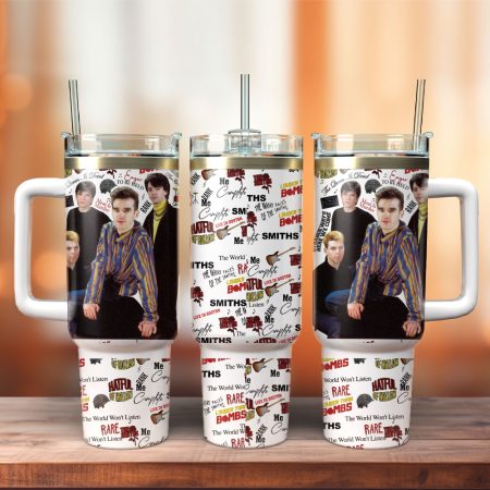 The Smiths Band Music Custom  Quencher 40oz Stainless Steel Tumbler HG