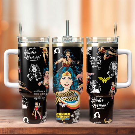Wonder Woman Mother Day Custom  Quencher 40oz Stainless Steel Tumbler HG