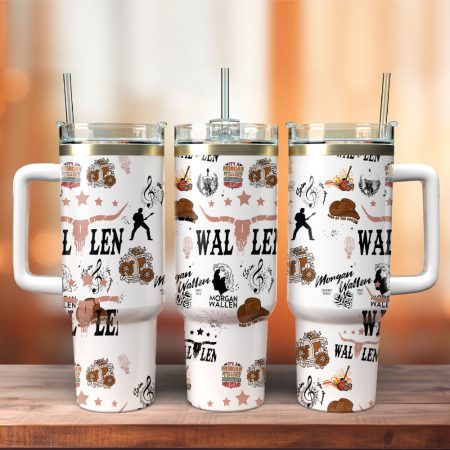 Morgan Wallen Music stand alone ep Custom  Quencher 40oz Stainless Steel Tumbler HG