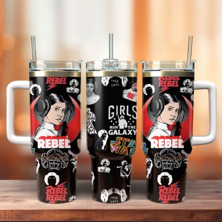 Star Wars Movie leia Mother Day Custom  Quencher 40oz Stainless Steel Tumbler HG