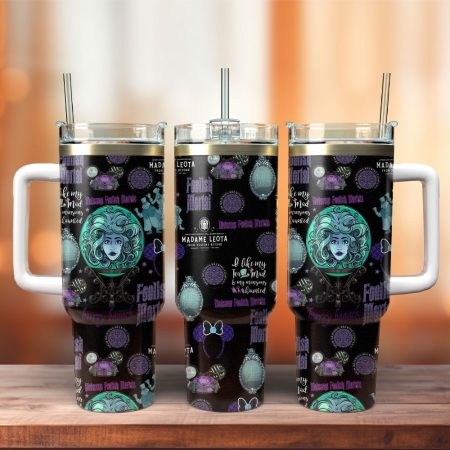 The Haunted Mansion Movie Custom  Quencher 30oz or 40oz Stainless Steel  Tumbler HG With Handle