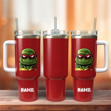 Teenage Mutant Ninja Turtles Movie Custom  Quencher 40oz Stainless Steel Tumbler HG