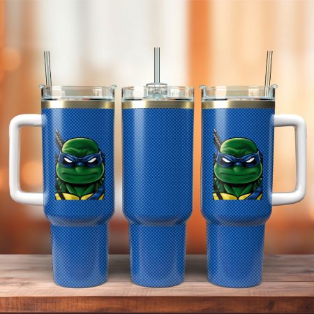 Teenage Mutant Ninja Turtles Movie Custom  Quencher 40oz Stainless Steel Tumbler HG