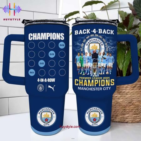 Manchester Quencher 30oz or 40oz Stainless Steel Tumbler With Handle NVA