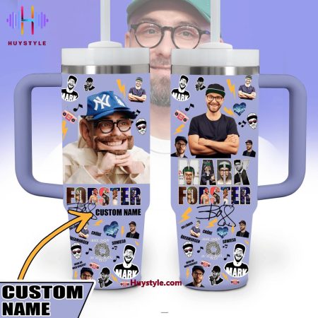 Mark Forster Custom Quencher 30oz or 40oz Stainless Steel Tumbler With Handle NVA