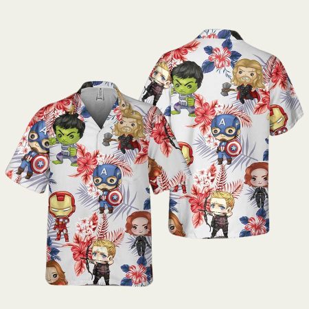 Marvel Avengers Tropical Hawaiian Shirt