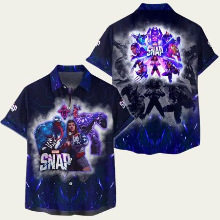 Marvel Character Snap Hawaiian Shirt