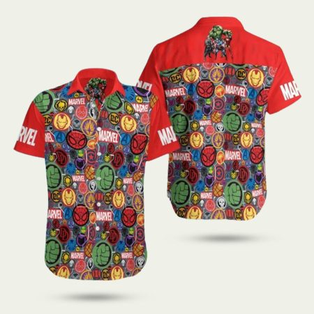Marvel Summer Aloha Hawaiian Shirt
