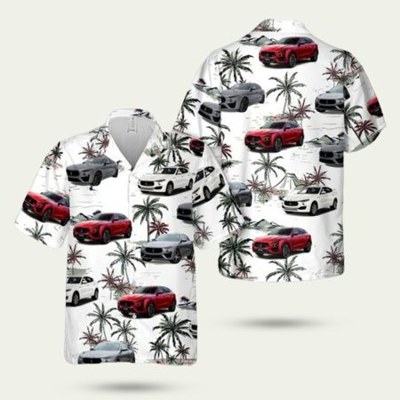 Maserati Levante Gts Hawaiian Shirt