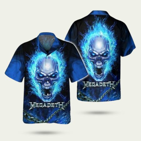 Megadeth Rock Band Dystopia Hawaiian Shirt