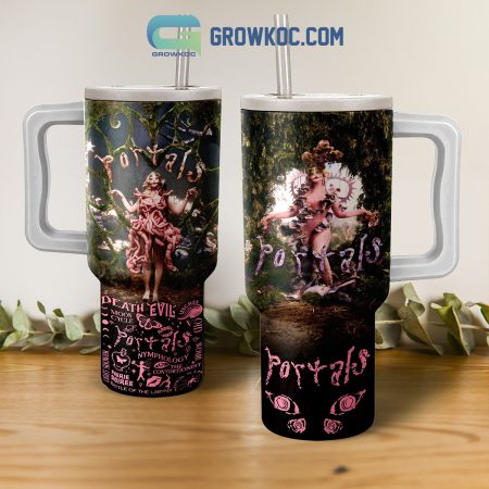 Melanie Martinez Portals Valentine 30oz or 40oz Stainless Tumbler With Handle NVA